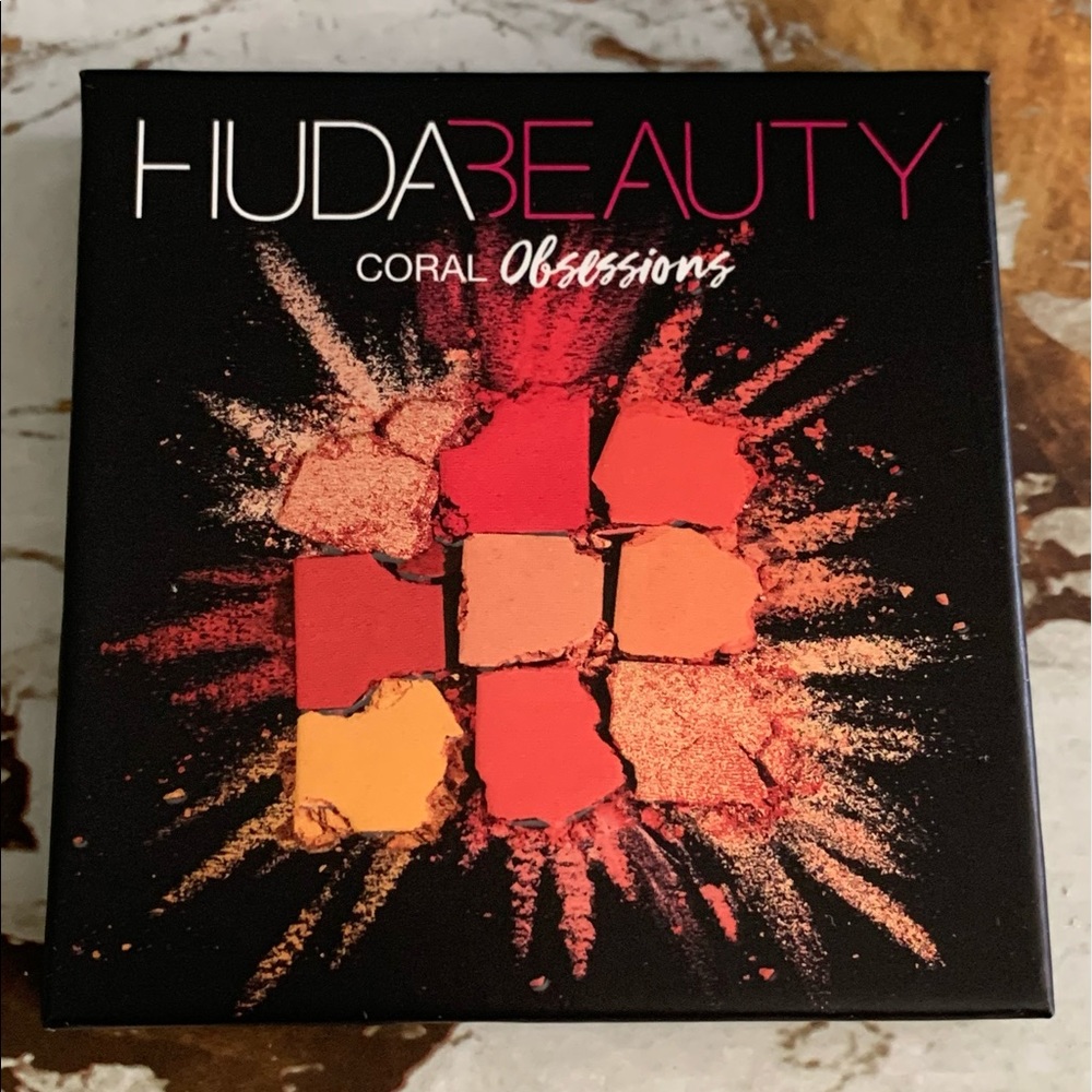 Huda Beauty Coral Obsessions Palette NWOB